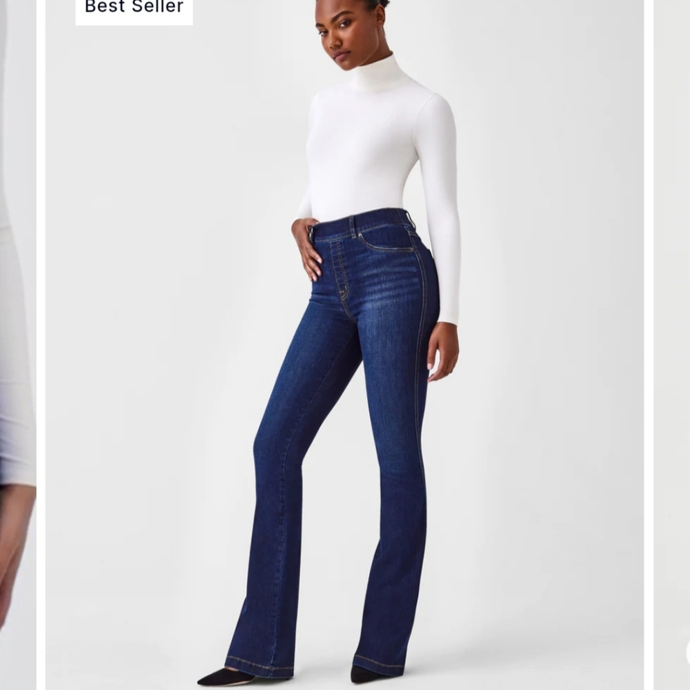 Spanx flare jeans  sz small
